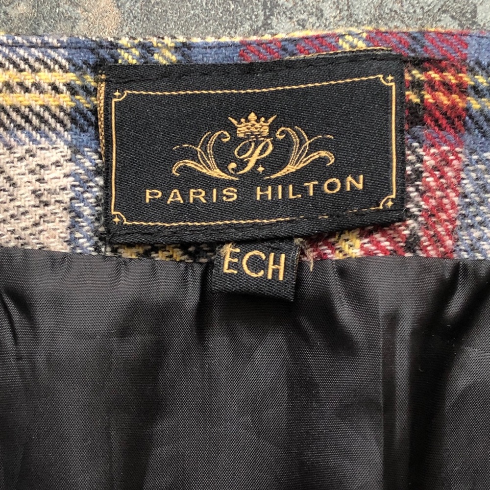 plaid mini skirt - Picture 3 of 4